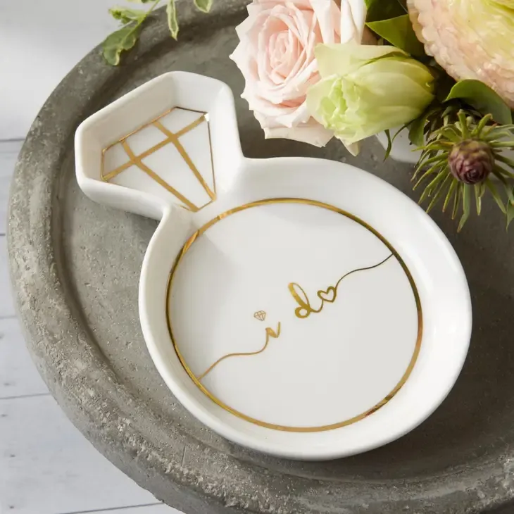 Ring Dish So you can have a dedicated spot in the house where to store your ring when you get home for the day. JF Jones Jewelers Webster, NY