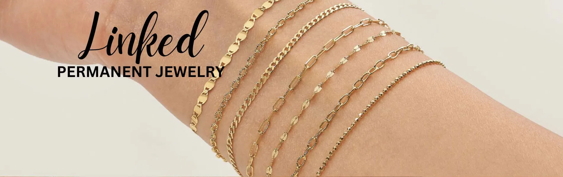 Linked Permanent Jewelry | Jim Kryshak Jewelers Wausau, WI
