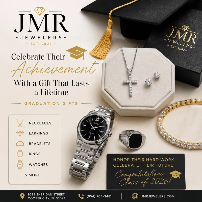 Read article: Jewelry for Graduation, the gift that lasts a lifetime.