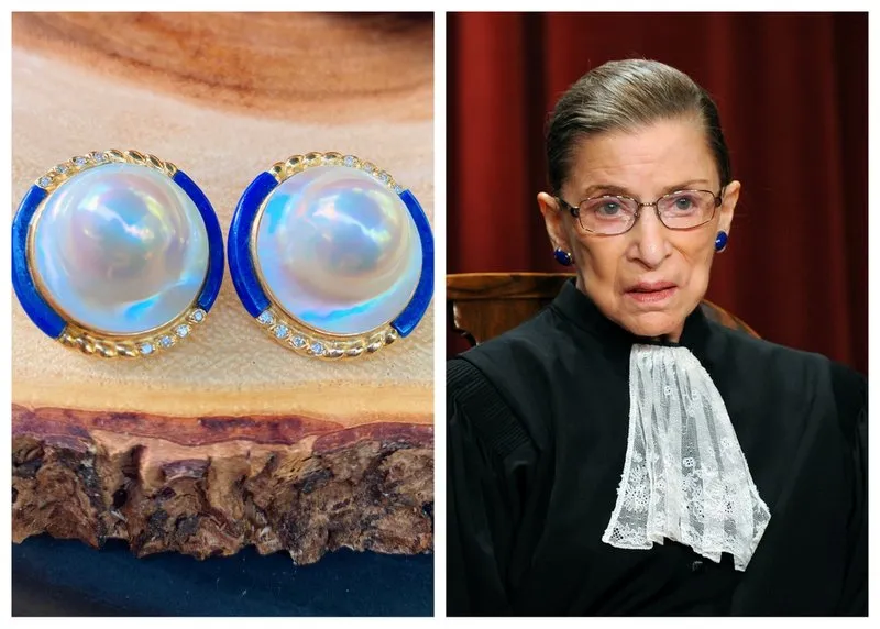 Notorious rbg online earrings