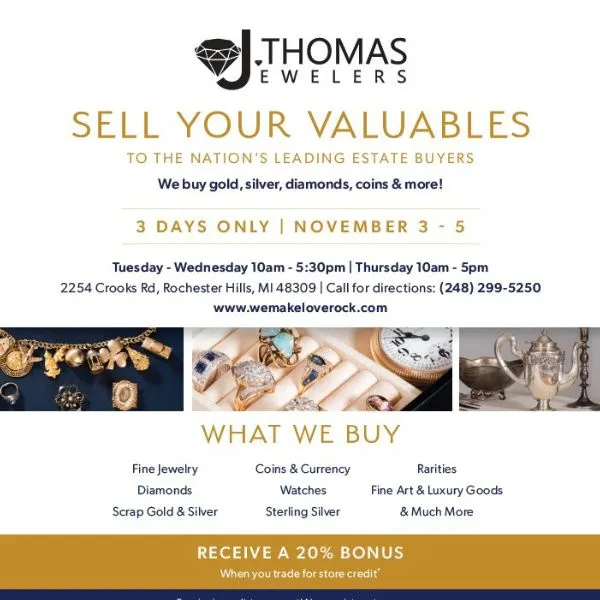 J. Thomas Jewelers Rochester Hills, MI
