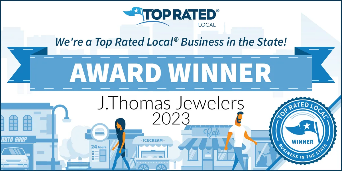 Top Rated Local® Names J. Thomas Jewelers as a Highest Rated Company in Mic