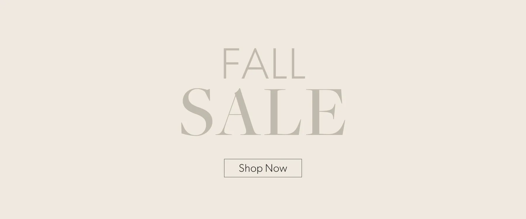 Fall Sale
