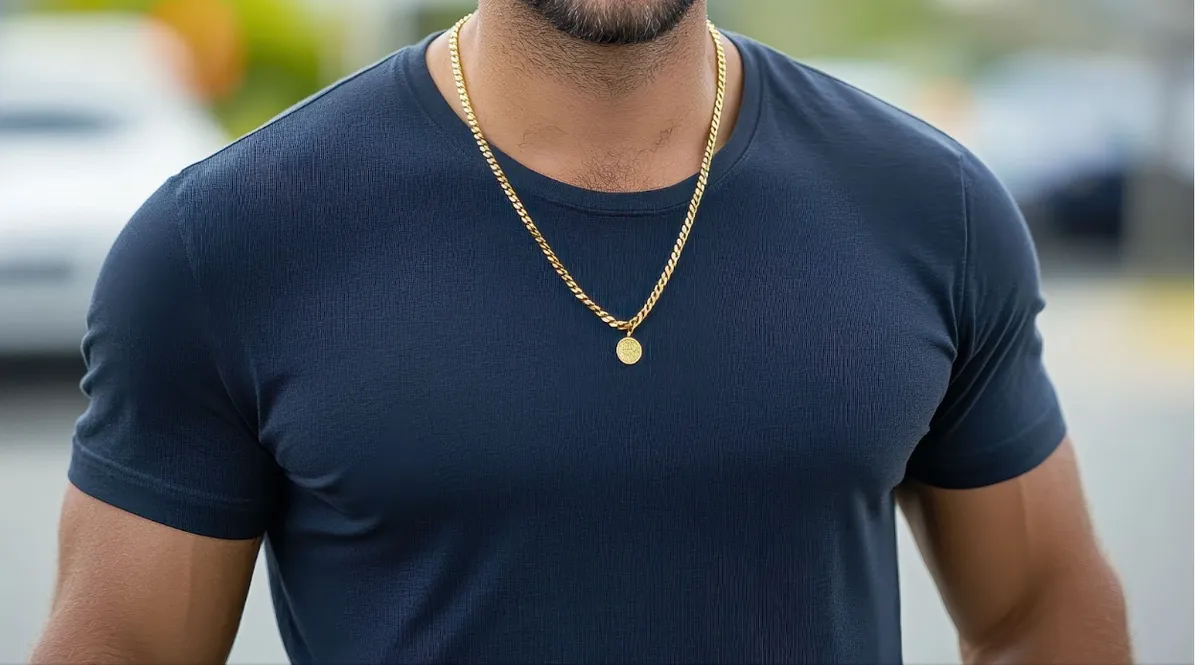 Men’s Jewelry Guide: Styling 14k Gold Pendants