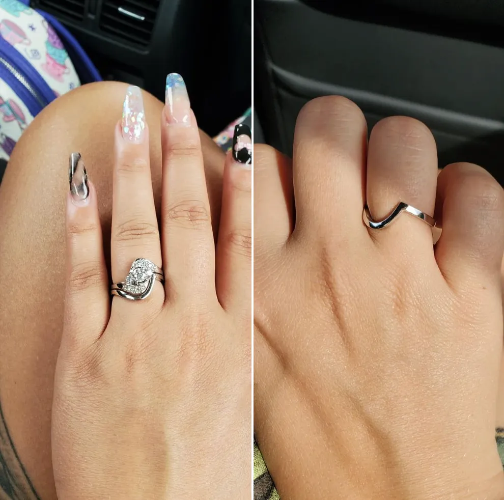Customer Recommends Karadema with Short Notice Wedding Band 