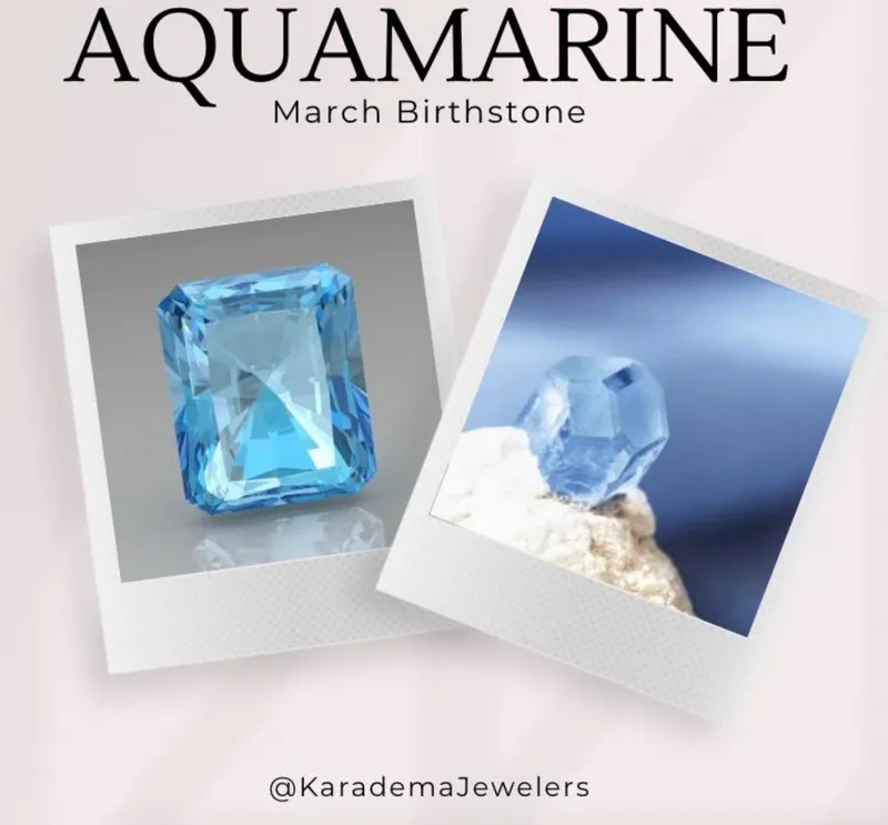Read article: The Birthstone of March is Aquamarine