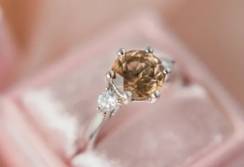 Discover unique gemstone engagement ring for proposals