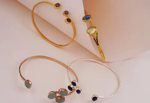 Bangle bracelet collection