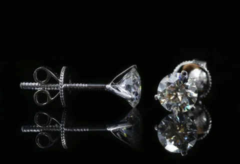 Silver earrings impact on style and appearance