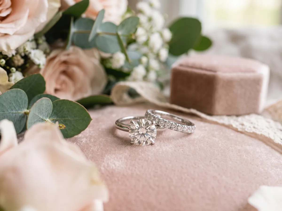 The 4Cs of Diamonds for Wedding Bands