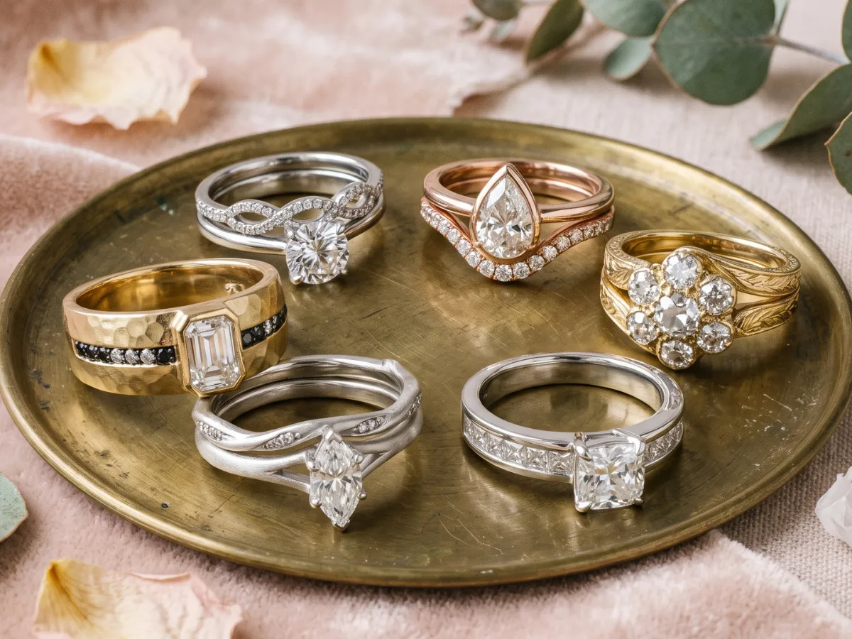 All in One Wedding Ring Designs 