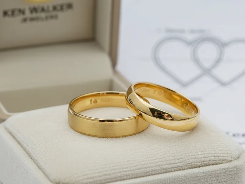 Read article: Understanding 14k vs 18k Gold Bands for Your Wedding