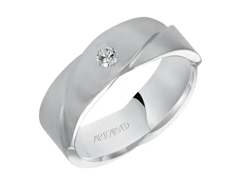 Read Article: How To Choose The Right Diamond Size For Men&#8217;s Wedding Bands