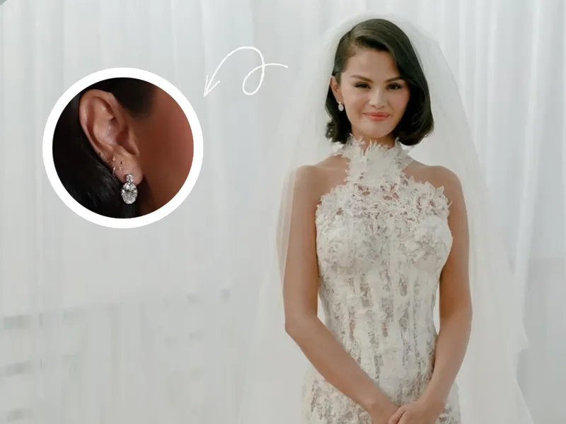 Read Article: Selena Gomez Brings High Drama to Her Ceremony Gown with Tiffany Diamond Drop Ea