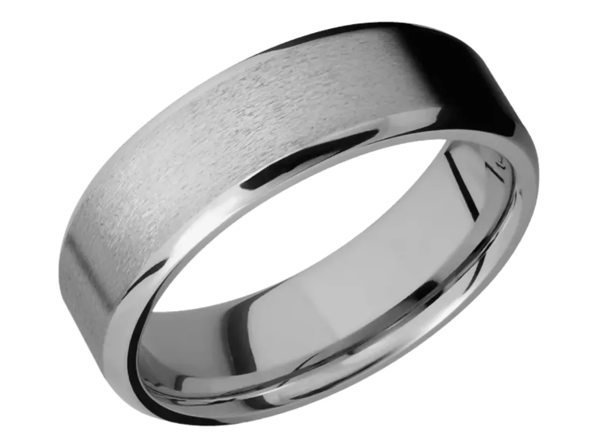 Titanium men&rsquo;s wedding band