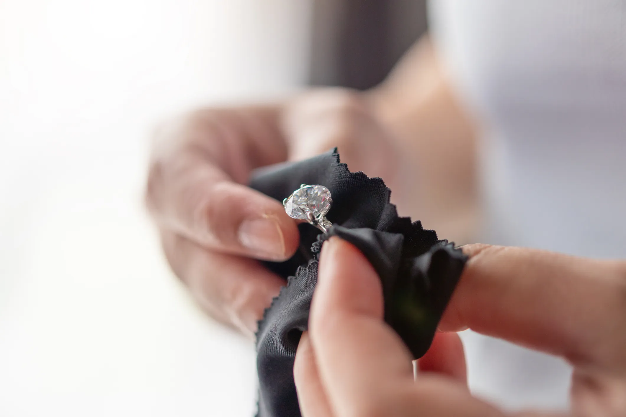 Expert Jewelry Repair in Gig Harbor - Diamond Ring Close-Up