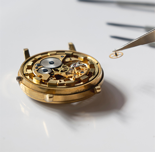 Watch repair service by certified professionals