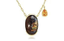 colored stone necklaces