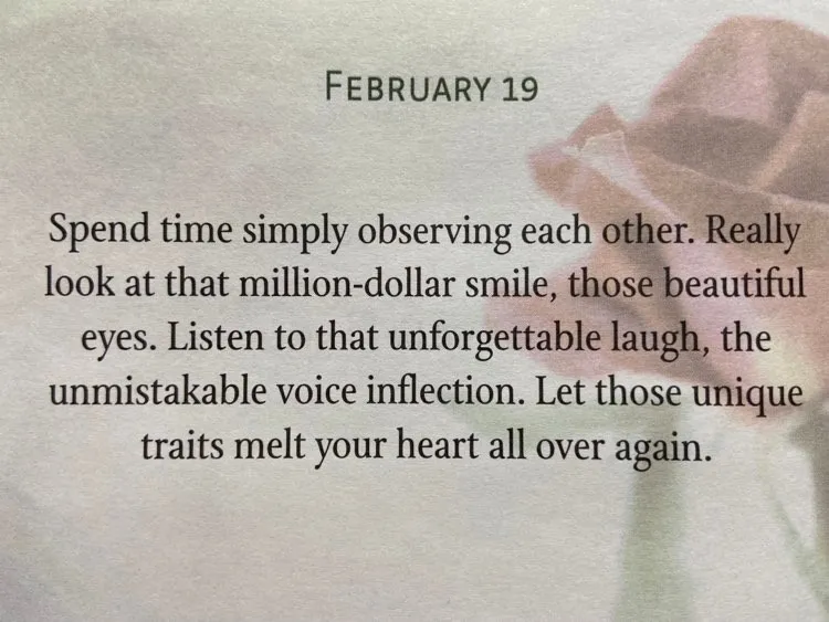 Ways to say I Love You Feb 19