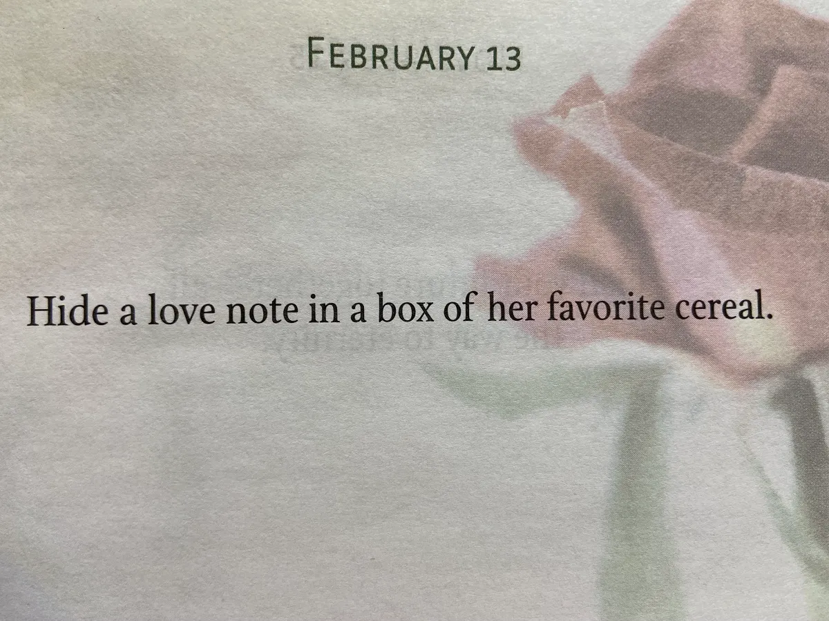 Ways to say I Love You Feb 13