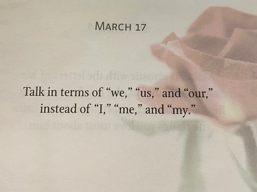 Ways to say I Love You March 17