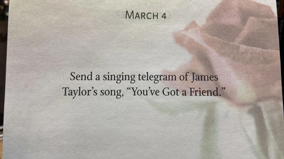 Ways to say I Love You March 4
