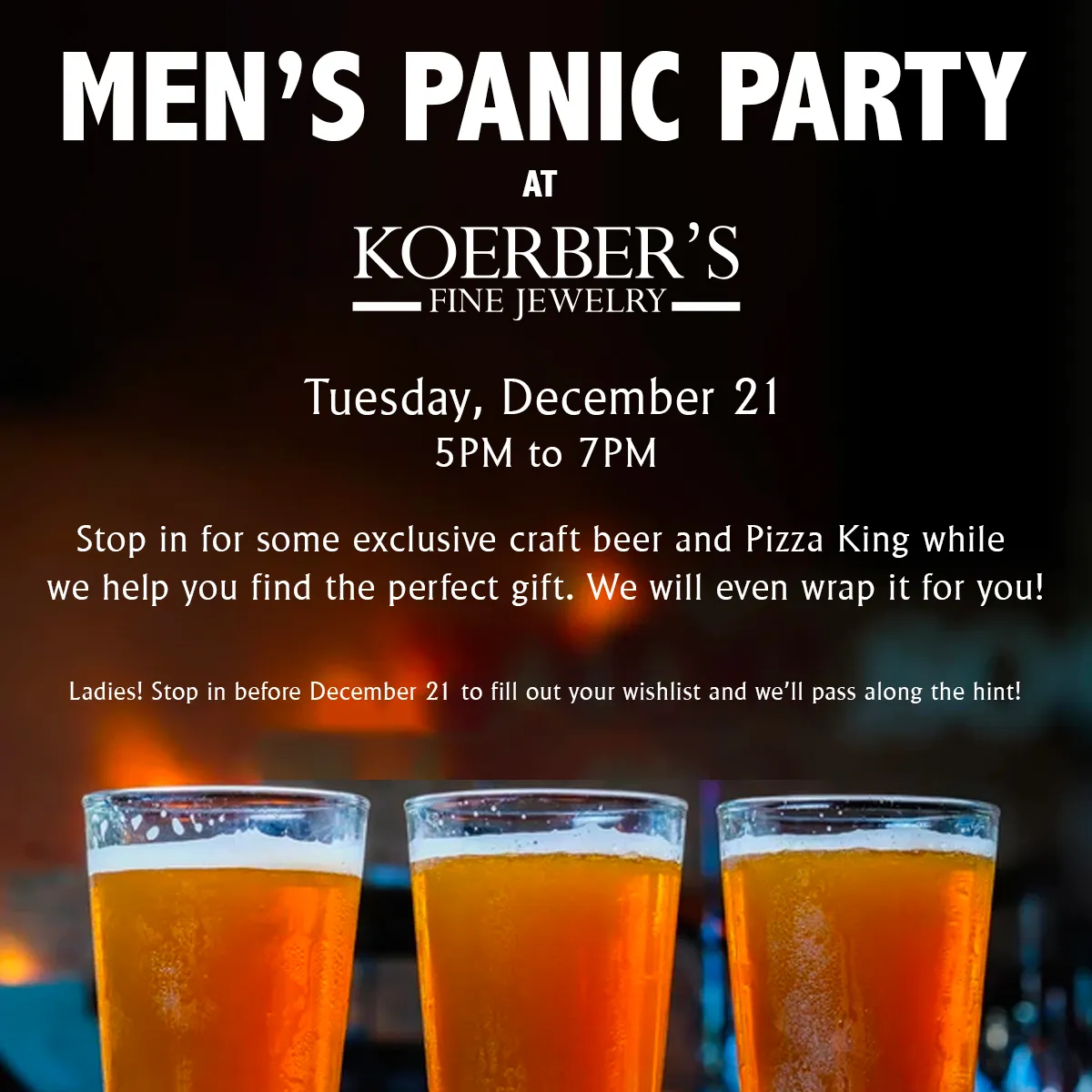 2021 Men's Panic Party