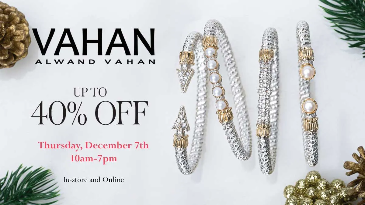 2023 Winter Vahan Trunk Show up to 40% off
