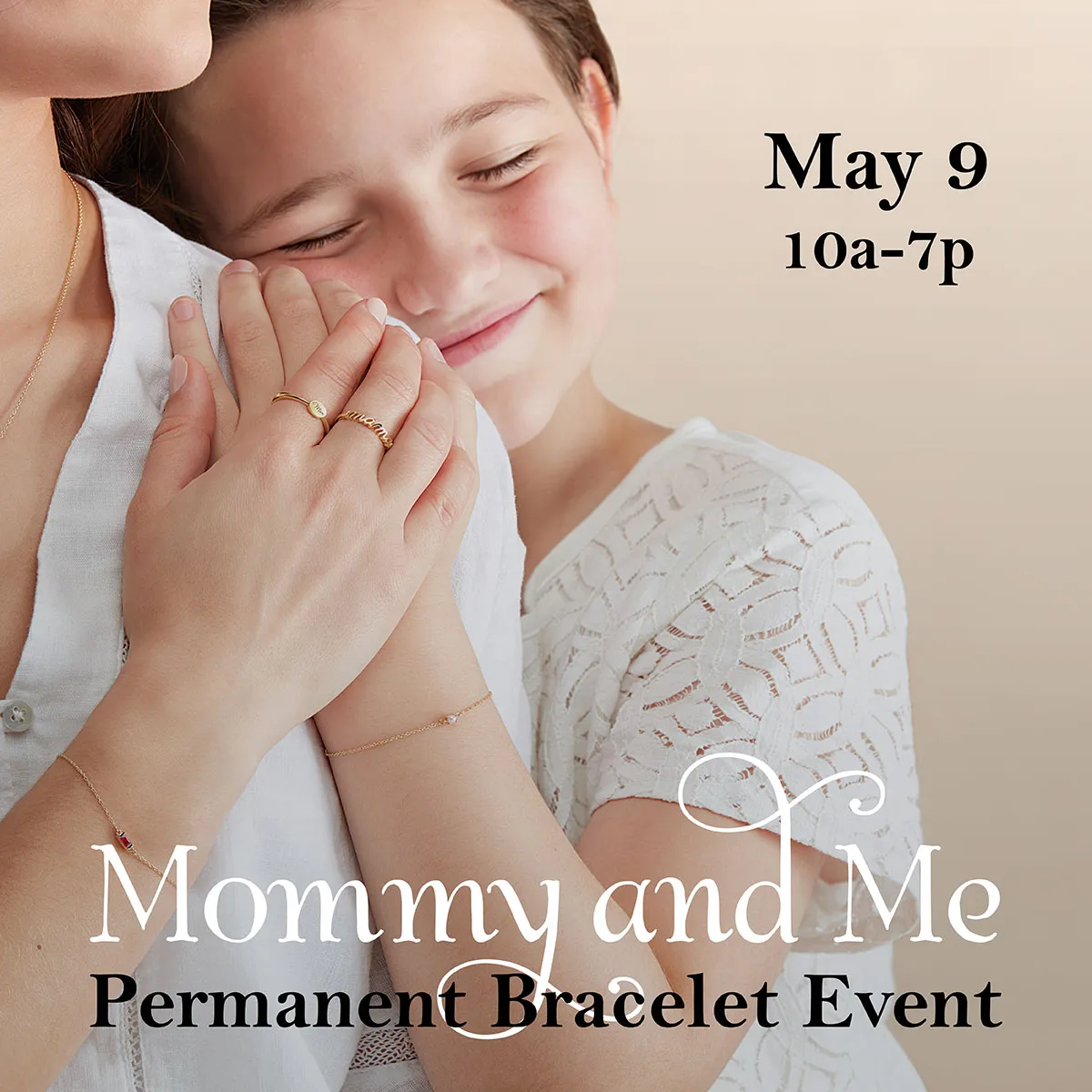 Mommy and Me Permanent Bracelet Event