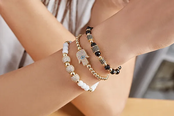  Layer your pieces: Layering is a great way to add depth and dimension to your permanent jewelry look. You might layer a delicate permanent necklace with a bigger, bolder one, or stack several bracelets with your permanent one to create a statement-making wrist stack.  Koerbers Fine Jewelry Inc New Albany, IN