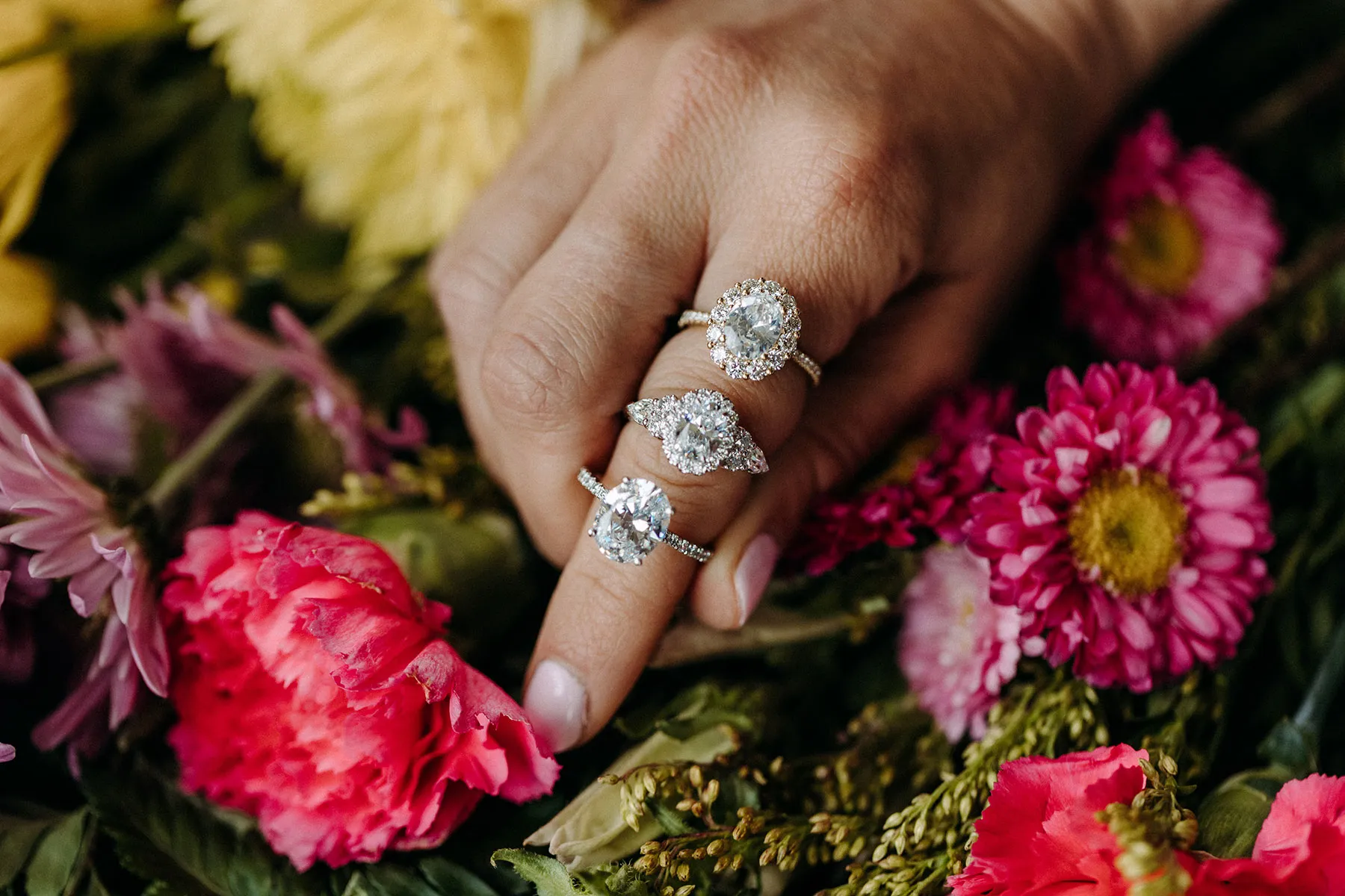Find Your Diamond The hardest material on the planet in the purest carbon form represents your everlasting love. Rare, perfect, 