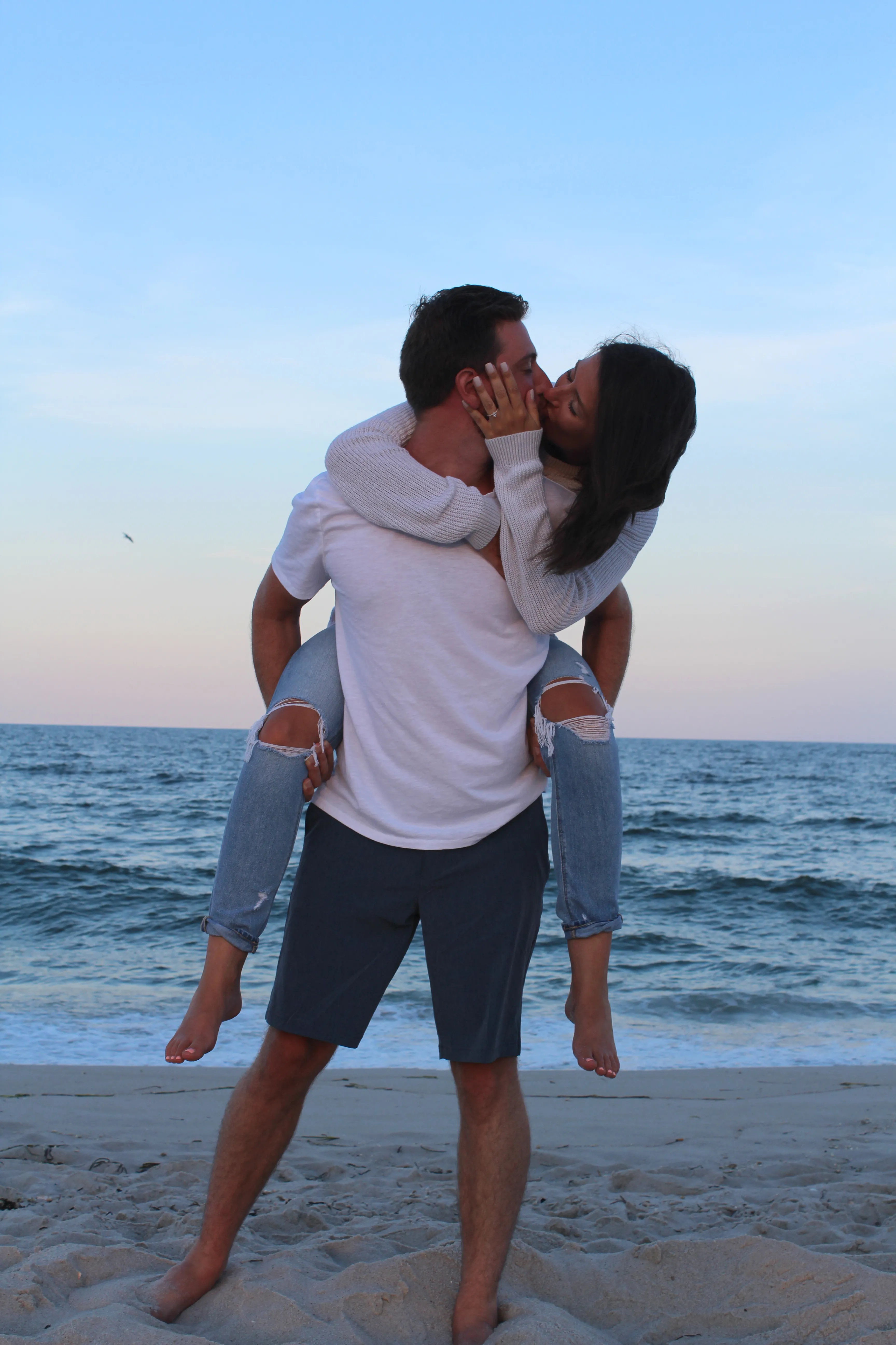 Kiefer Couple on the beach
