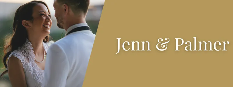 Read article: Jenn & Palmer Wedding Announcement