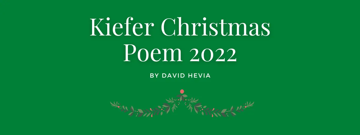 A Christmas Poem 2022