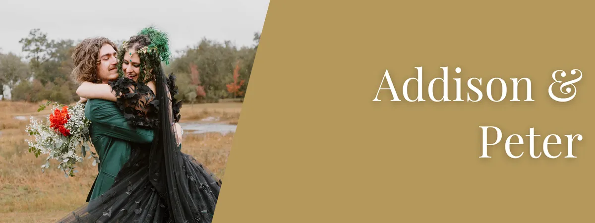 Addison & Peter Wedding Announcement