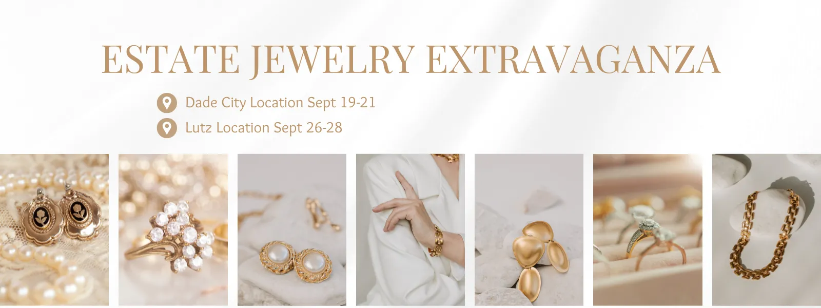 estate and vintage jewelry trunk show