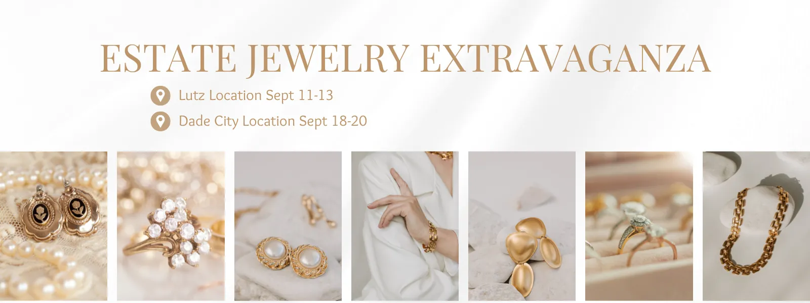estate and vintage jewelry trunk show