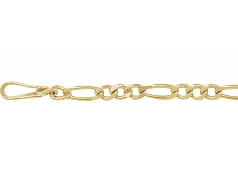 BIG FIGARO CHAIN Bracelet $347Anklet $478Necklace $785 Lake Saint Louis Jewelers Lake Saint Louis, MO