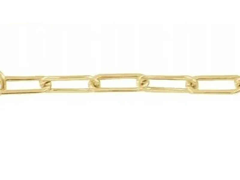 PAPERCLIP CHAIN Bracelet $279Anklet $382Necklace $621 Lake Saint Louis Jewelers Lake Saint Louis, MO