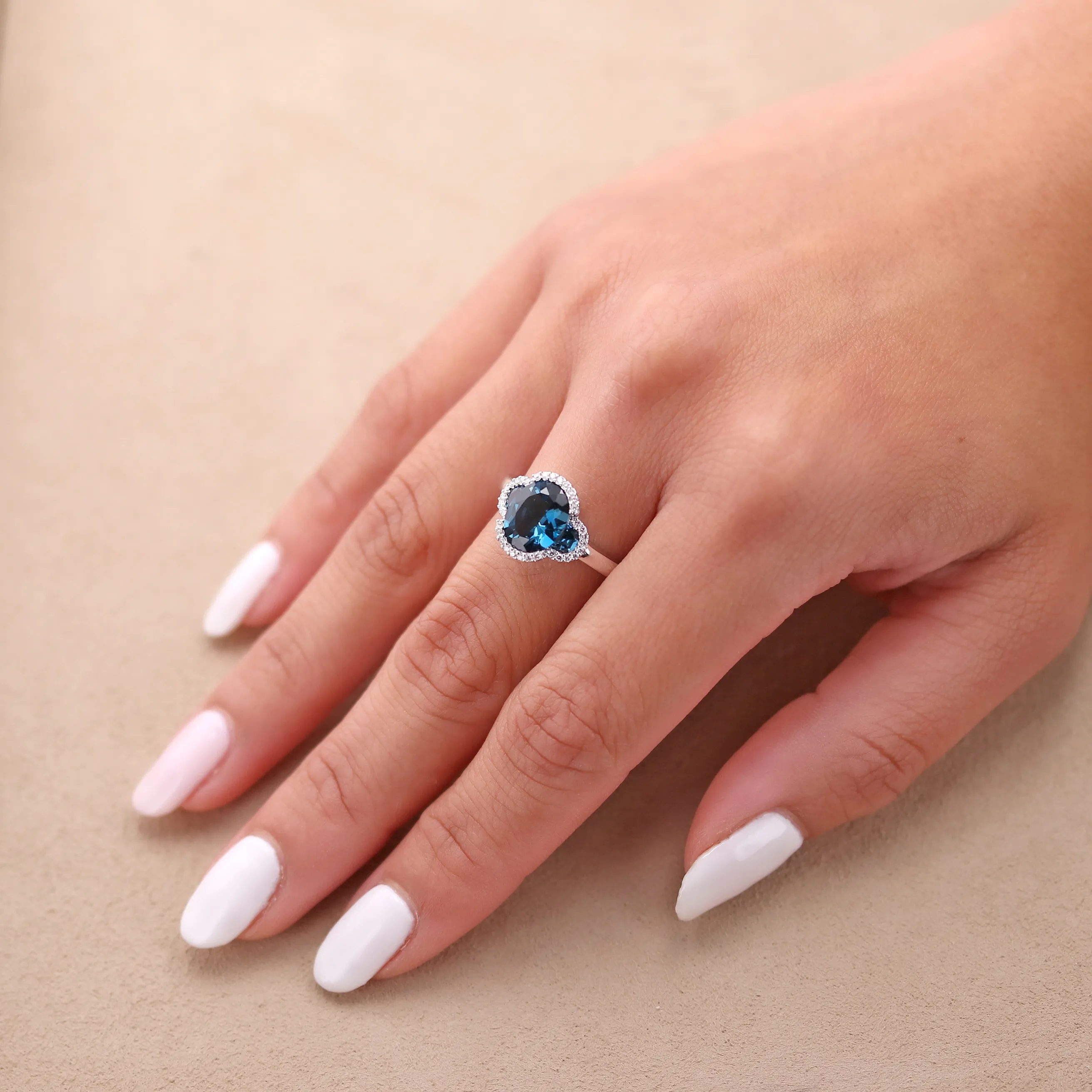 Blue Topaz December Birthstone La Mine dOr Jewellery Store Moncton, NB and Halifax, NS