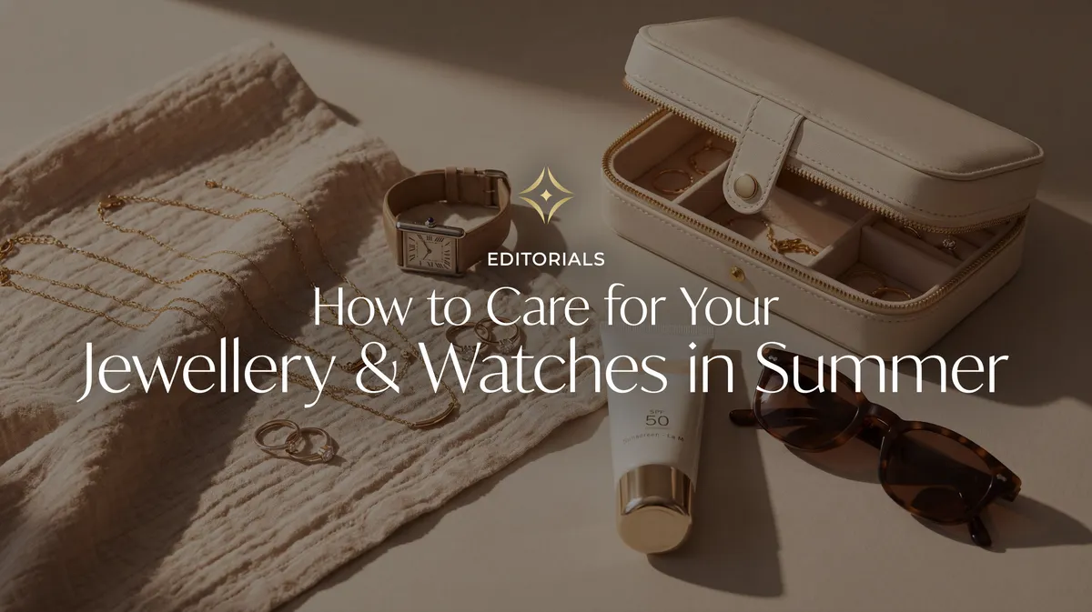 Read article: How to Care for Your Jewellery & Watches in Summer