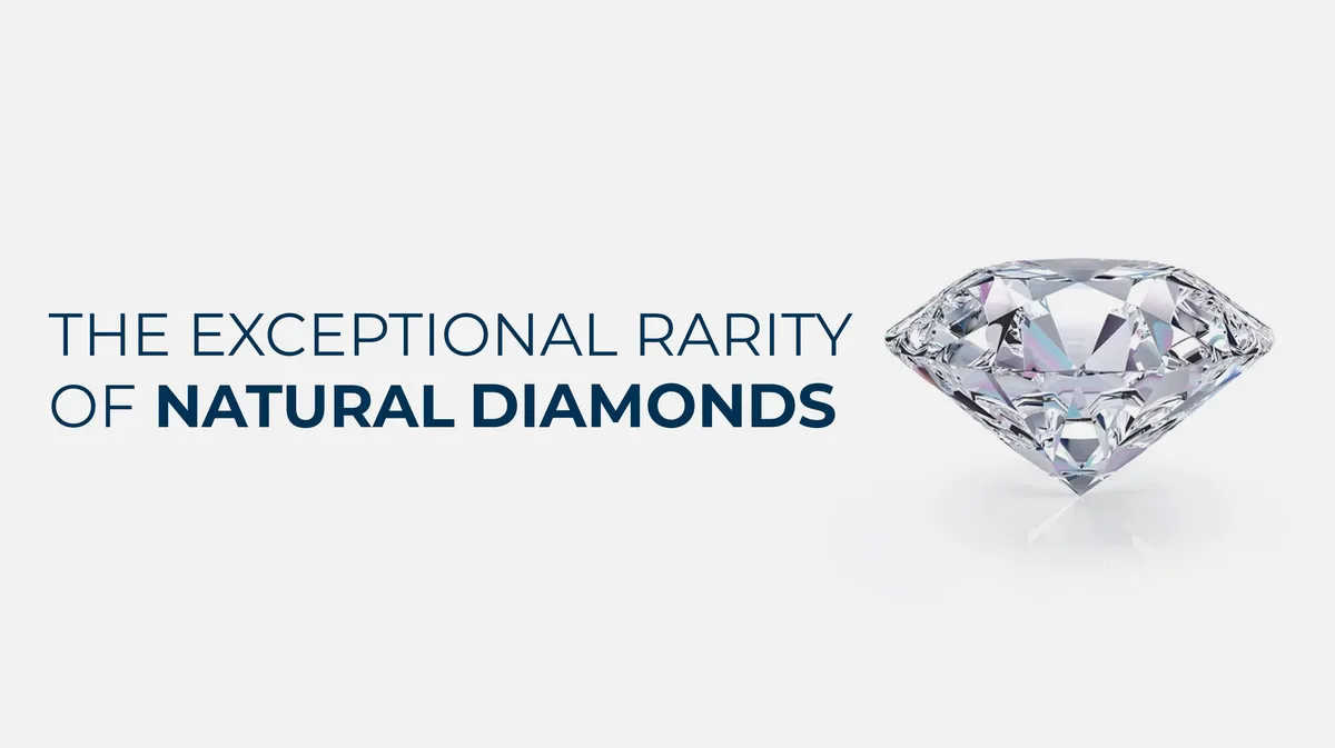 The Exceptional Rarity of Natural Diamonds