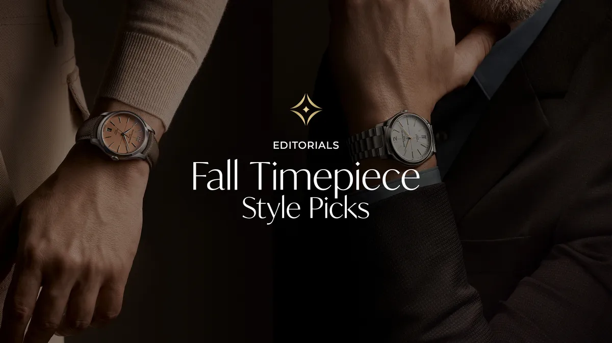 Fall Timepiece Style Picks