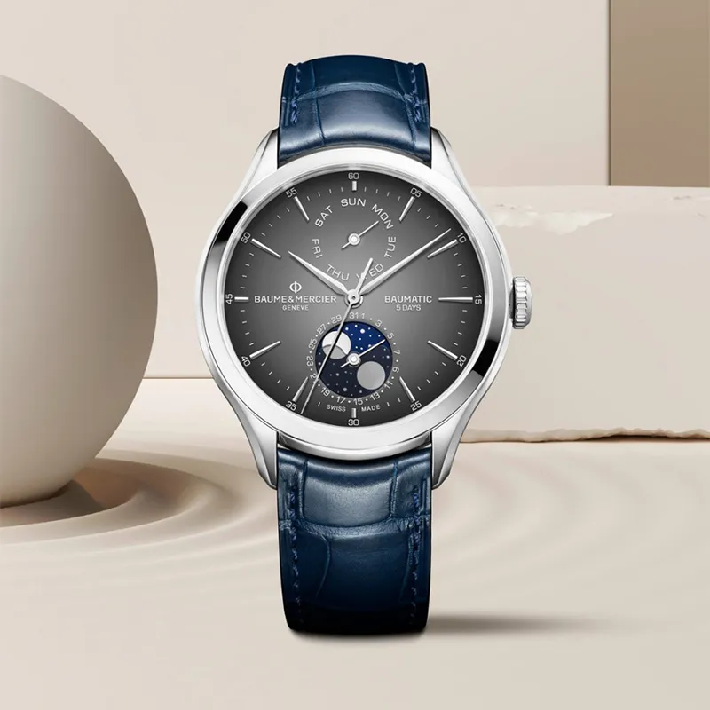 Baume & Mercier Clifton Collection at La Mine dOr Jewellers Atlantic Canada