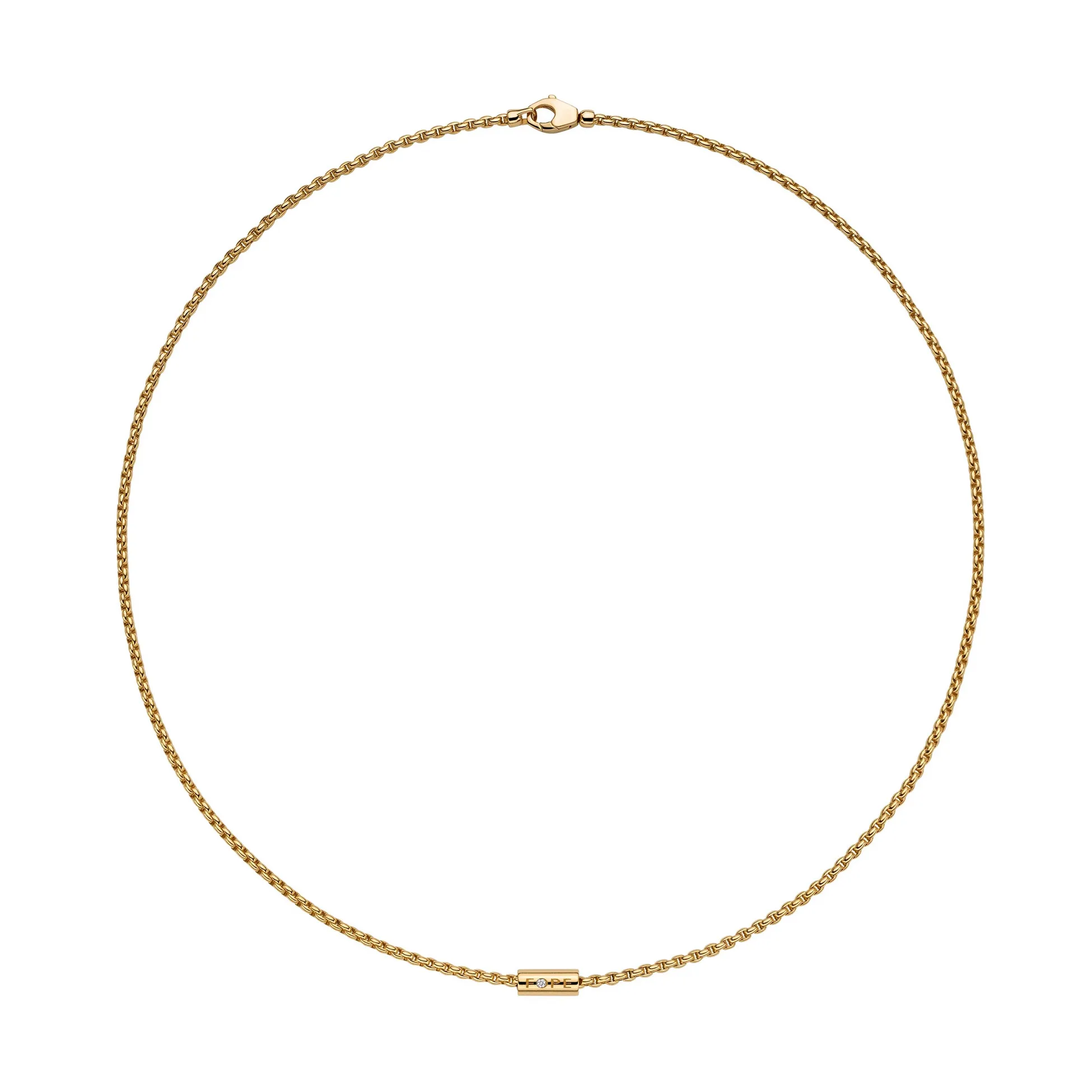 FOPE Jewellery Collection Aria Lariat Necklace at La Mine d'Or Jewellers Moncton, New Brunswick