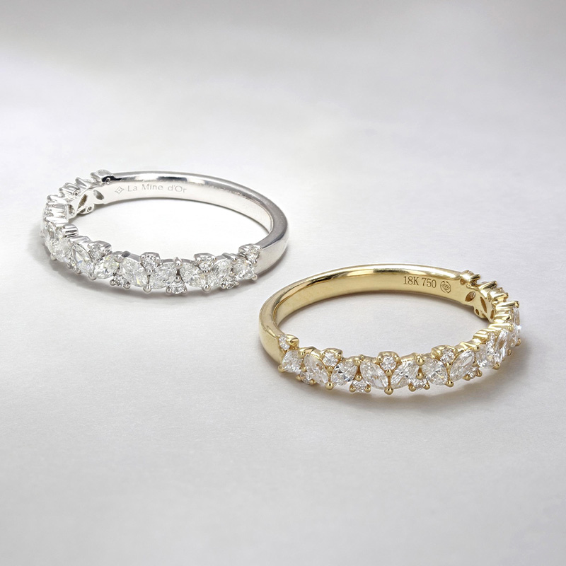 Shop Wedding Rings and Diamond Bands at La Mine d'Or Moncton, NB and Halifax, NS