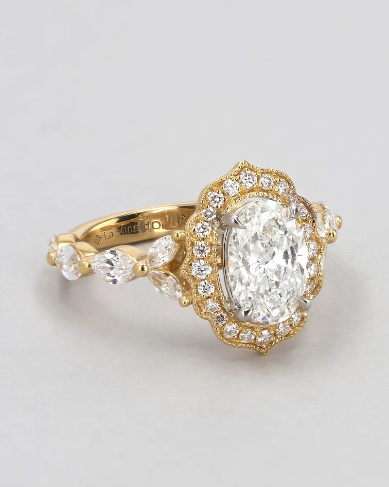Custom Design Engagement Rings and Wedding Rings at La Mine d'Or Jewellers Moncton & Halifax