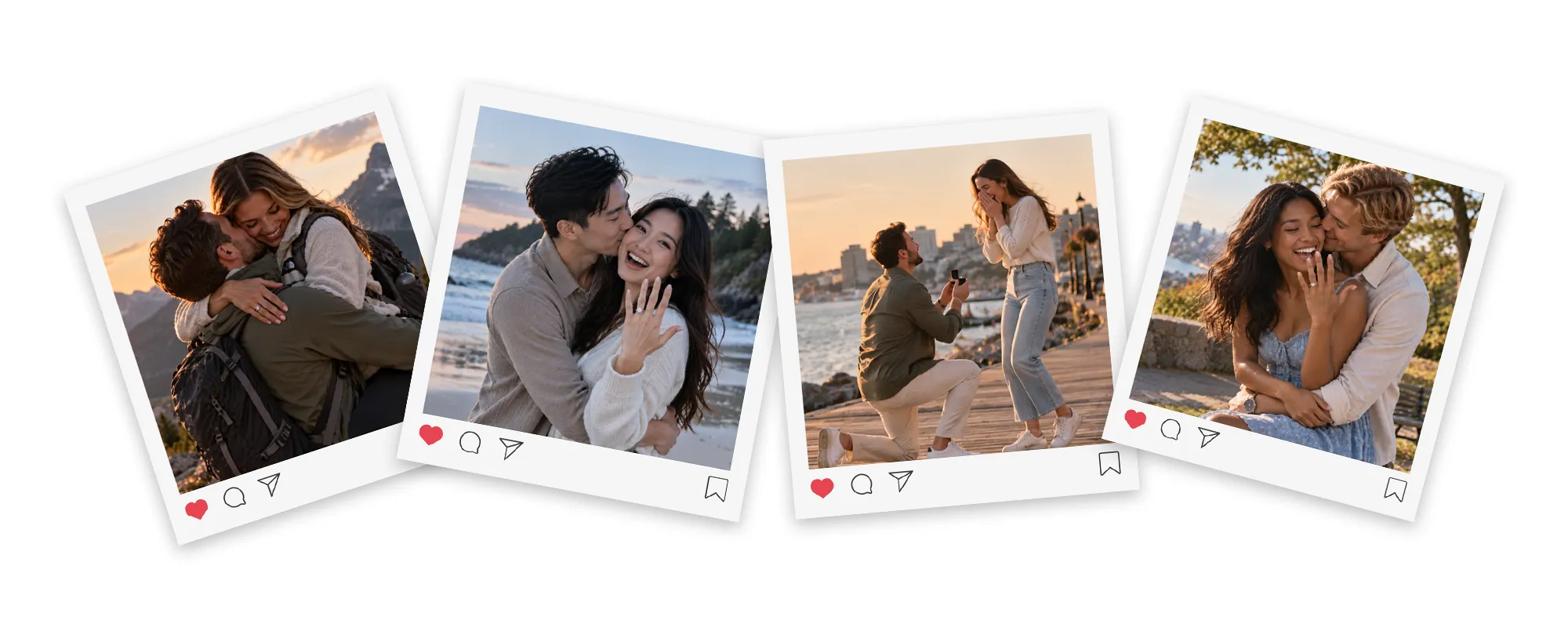 #LaMinedOrCouple Send us your engagement photos with your La Mine d'Or ring and receive a $250 gift certificate toward your wedding bands. La Mine dOr Moncton, NB