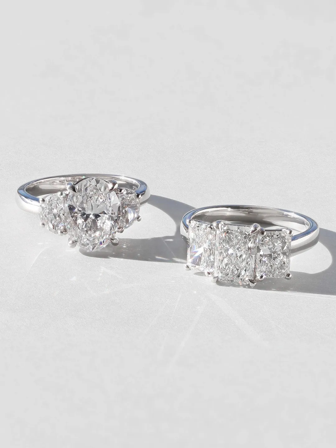 Featuring diamonds of rare carat distinction selected for their remarkable presence.