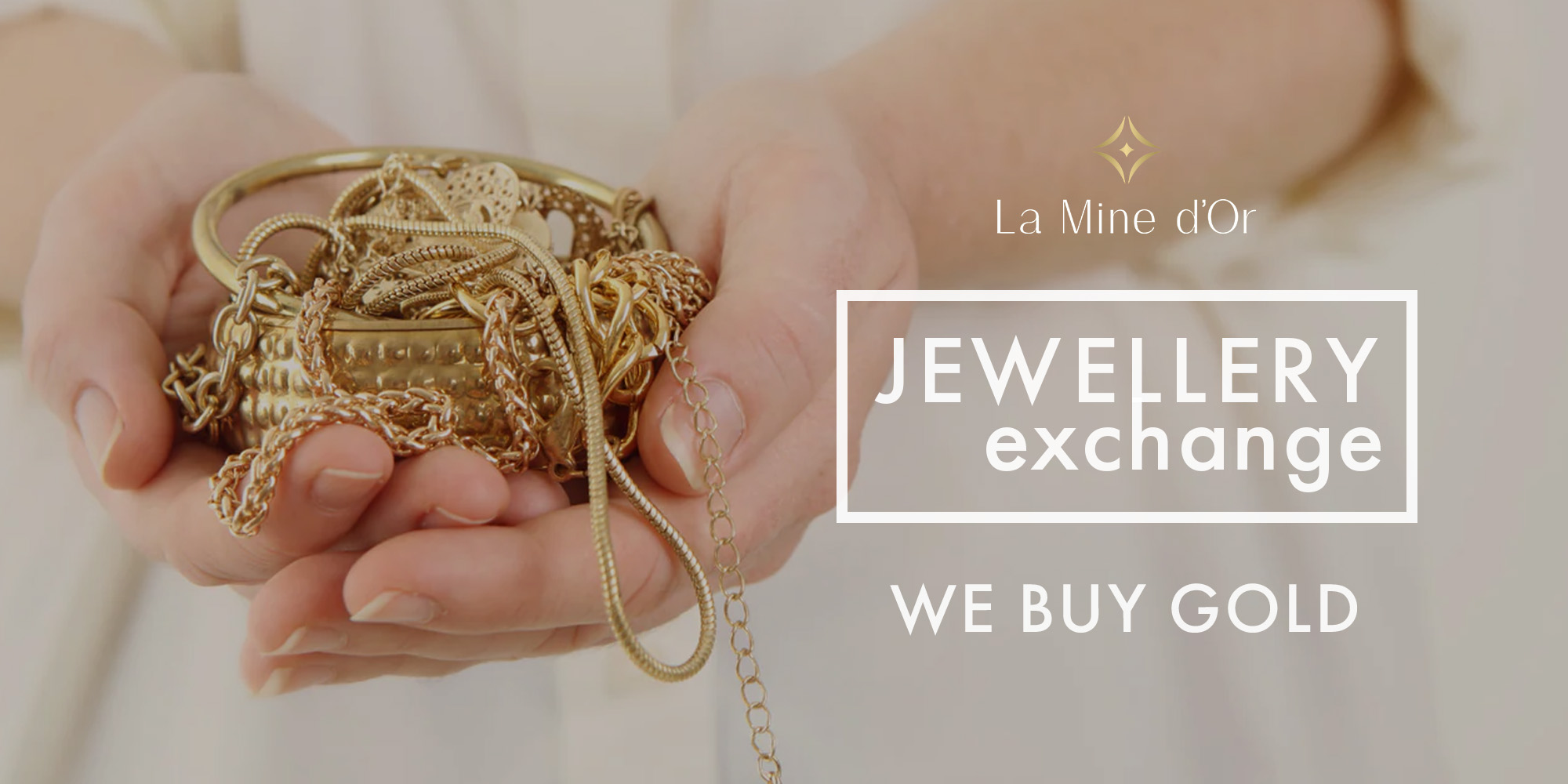 Sell your gold, platinum, jewellery, luxury watches, and big diamonds for cash. La Mine d'Or Jewellers Halifax